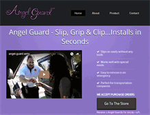 Tablet Screenshot of angelguardbuynow.com